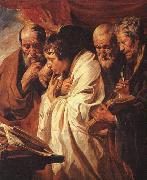Jacob Jordaens The Four Evangelists oil painting picture wholesale
